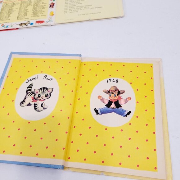 3 Vtg Mini Kids Rand McNally Books Hoppity Skip Policeman Dan Little Toy Train - Picture 11 of 14